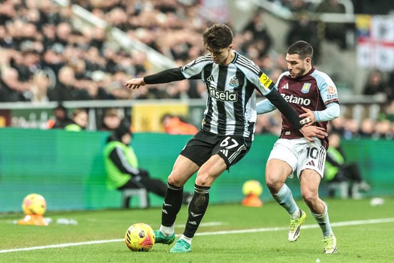 Football. Premier League. Newcastle United - Aston Villa. 25.01.2026