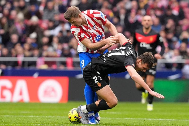 Football. La Liga. Atletico Madrid - RCD Mallorca. 25.01.2026