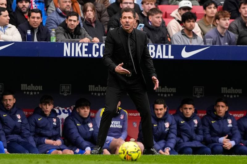 Football. La Liga. Atletico Madrid - RCD Mallorca. 25.01.2026