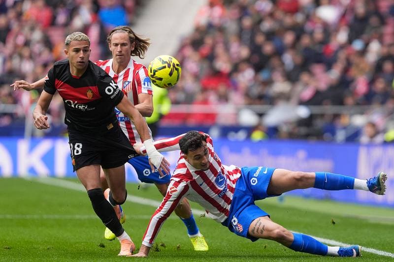 Football. La Liga. Atletico Madrid - RCD Mallorca. 25.01.2026