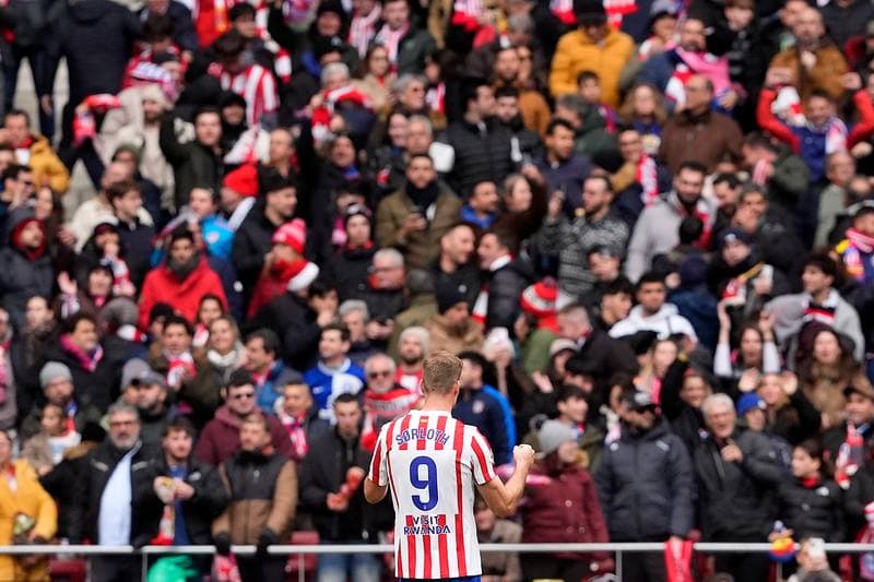 Football. La Liga. Atletico Madrid - RCD Mallorca. 25.01.2026