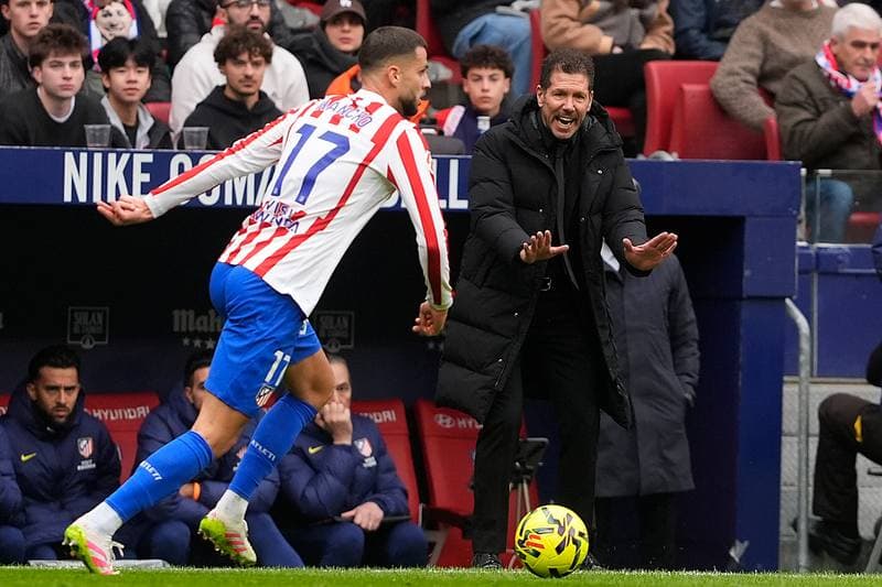 Football. La Liga. Atletico Madrid - RCD Mallorca. 25.01.2026
