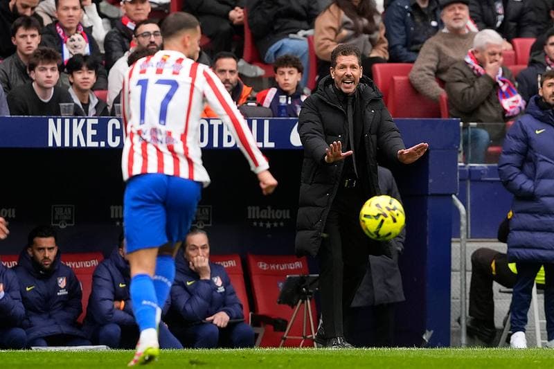 Football. La Liga. Atletico Madrid - RCD Mallorca. 25.01.2026