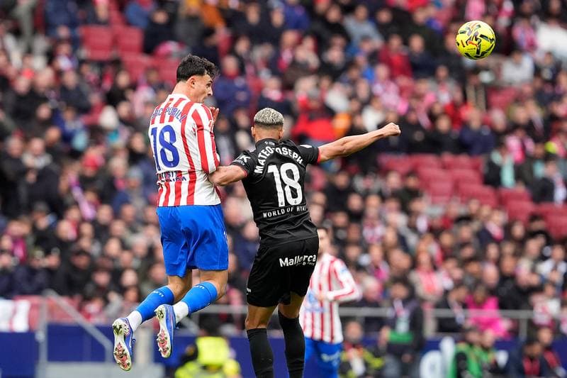 Football. La Liga. Atletico Madrid - RCD Mallorca. 25.01.2026