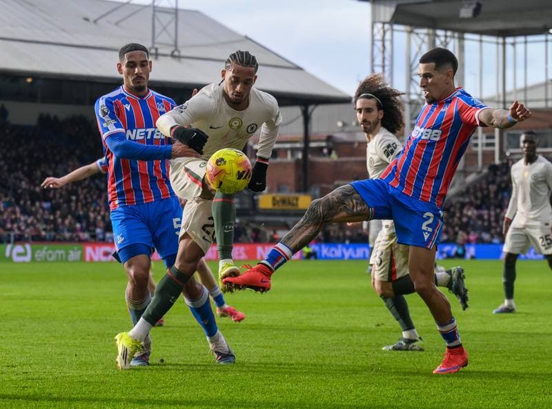 Football. Premier League. Crystal Palace - Chelsea. 25.01.2026