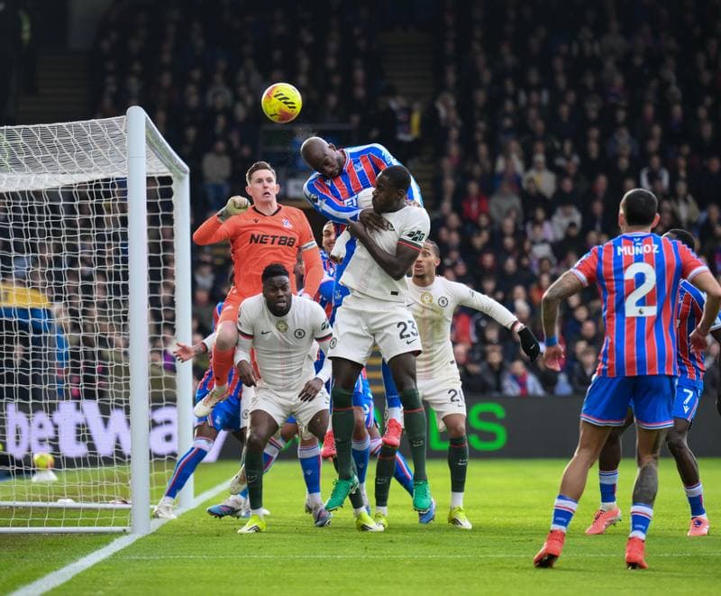 Football. Premier League. Crystal Palace - Chelsea. 25.01.2026