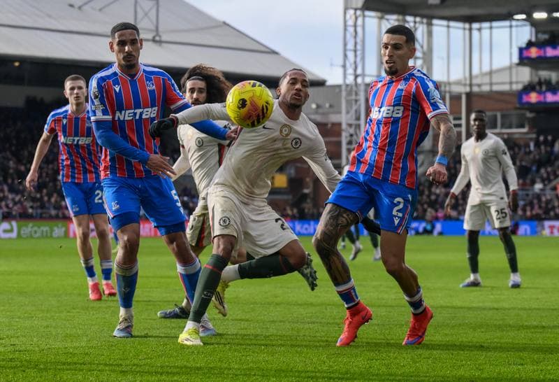 Football. Premier League. Crystal Palace - Chelsea. 25.01.2026