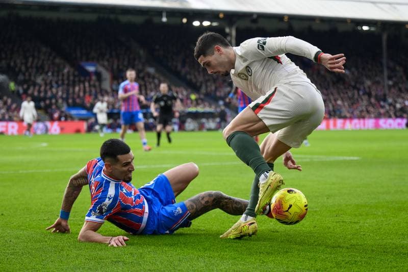 Football. Premier League. Crystal Palace - Chelsea. 25.01.2026