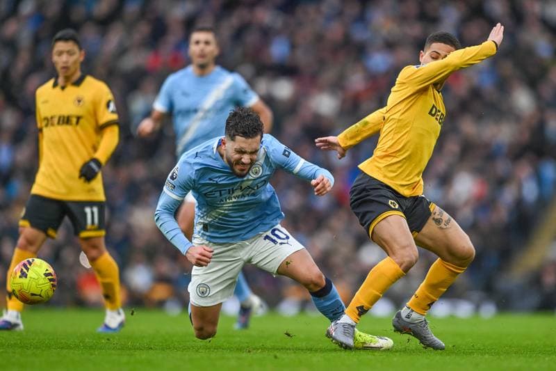 Football. Premier League. Manchester City - Wolverhampton Wanderers. 24.01.2026