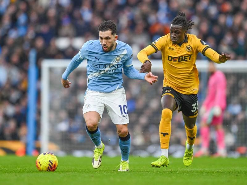 Football. Premier League. Manchester City - Wolverhampton Wanderers. 24.01.2026