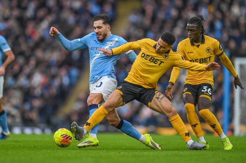 Football. Premier League. Manchester City - Wolverhampton Wanderers. 24.01.2026