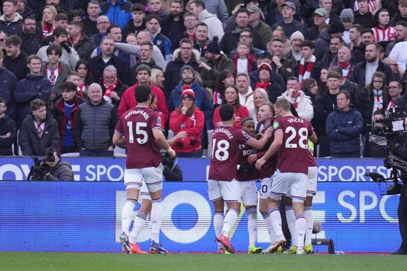 Football. Premier League. West Ham United - Sunderland. 24.01.2026