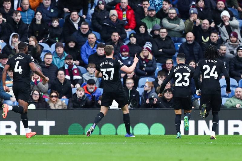 Football. Premier League. Burnley - Tottenham Hotspur. 24.01.2026