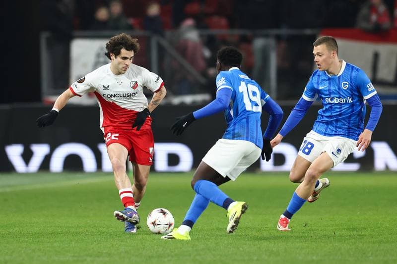 Football. UEFA Europa League. FC Utrecht - KRC Genk. 22.01.2026