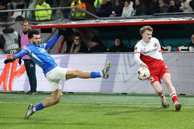 Football. UEFA Europa League. FC Utrecht - KRC Genk. 22.01.2026