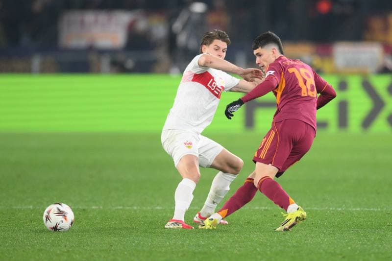 Football. UEFA Europa League. AS Roma - VfB Stuttgart. 22.01.2026