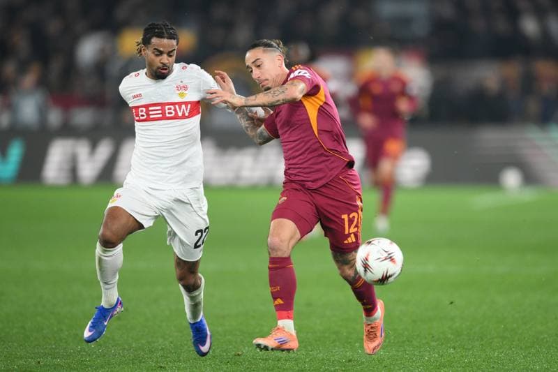 Football. UEFA Europa League. AS Roma - VfB Stuttgart. 22.01.2026