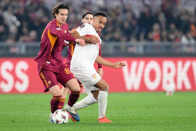 Football. UEFA Europa League. AS Roma - VfB Stuttgart. 22.01.2026
