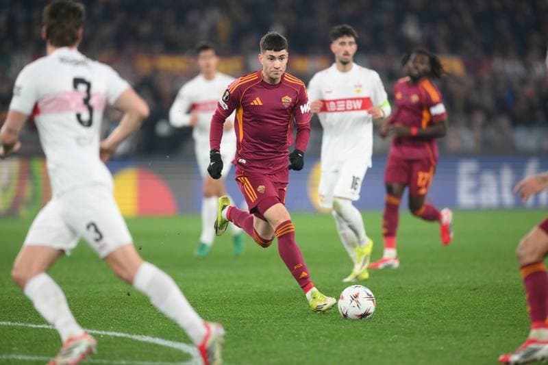 Football. UEFA Europa League. AS Roma - VfB Stuttgart. 22.01.2026