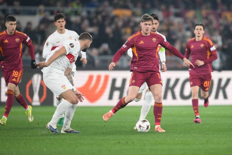 Football. UEFA Europa League. AS Roma - VfB Stuttgart. 22.01.2026