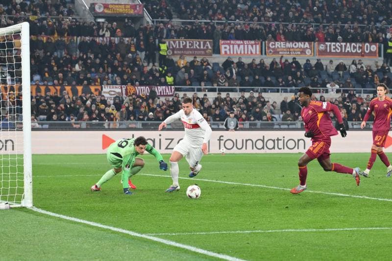 Football. UEFA Europa League. AS Roma - VfB Stuttgart. 22.01.2026