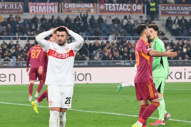 Football. UEFA Europa League. AS Roma - VfB Stuttgart. 22.01.2026