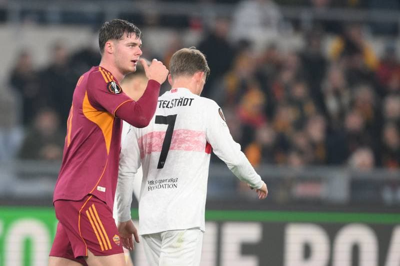 Football. UEFA Europa League. AS Roma - VfB Stuttgart. 22.01.2026