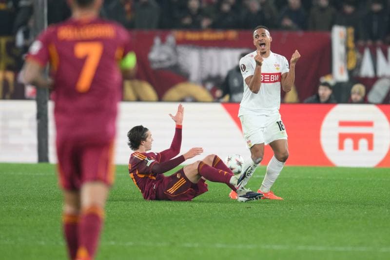 Football. UEFA Europa League. AS Roma - VfB Stuttgart. 22.01.2026