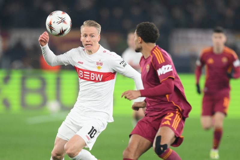 Football. UEFA Europa League. AS Roma - VfB Stuttgart. 22.01.2026