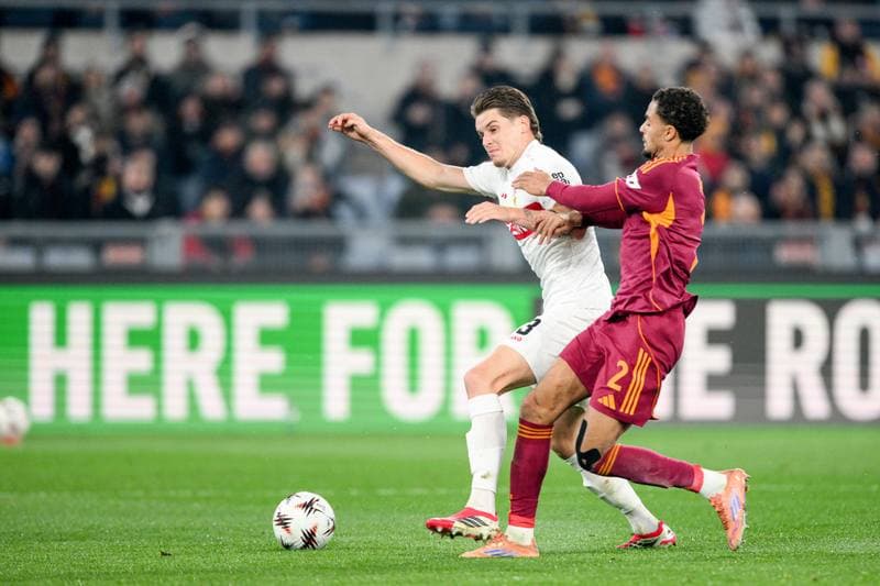 Football. UEFA Europa League. AS Roma - VfB Stuttgart. 22.01.2026
