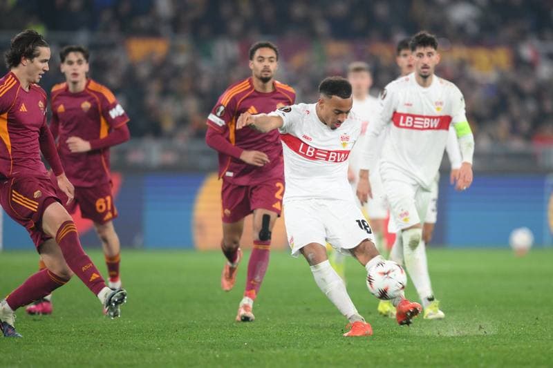 Football. UEFA Europa League. AS Roma - VfB Stuttgart. 22.01.2026