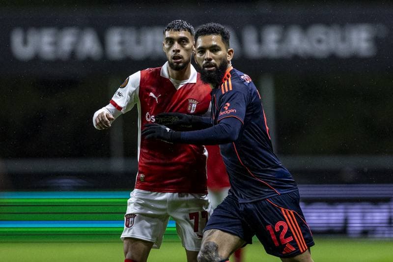Football. UEFA Europa League. SC Braga - Nottingham Forest. 22.01.2026
