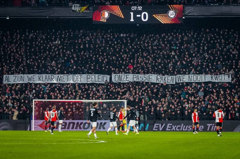 Football. UEFA Europa League. Feyenoord - Sturm Graz. 22.01.2026