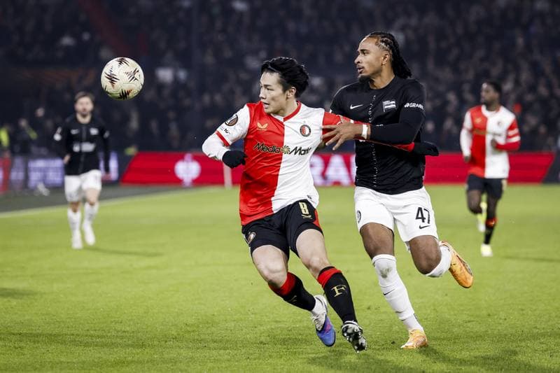 Football. UEFA Europa League. Feyenoord - SK Sturm Graz. 22.01.2026