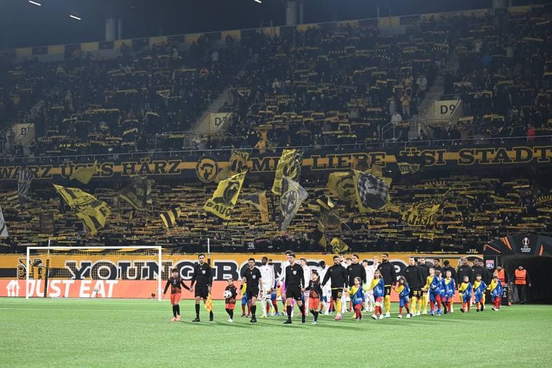 Football. UEFA Europa League. BSC Young Boys - Olympique Lyonnais. 22.01.2026