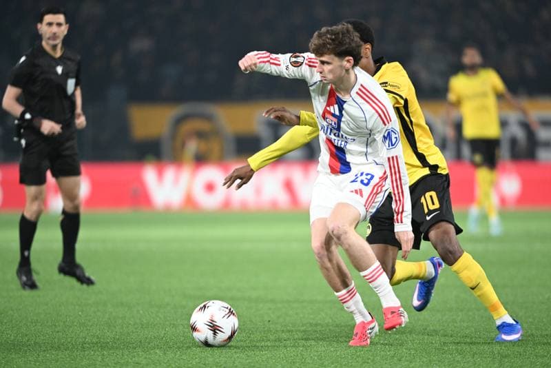 Football. UEFA Europa League. BSC Young Boys - Olympique Lyonnais. 22.01.2026