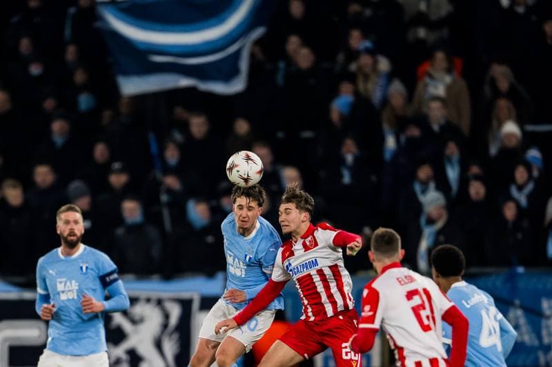 Football. UEFA Europa League. MalmA FF - Crvena Zvezda. 22.01.2026