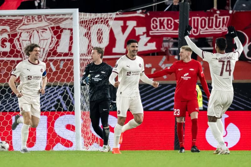 Football. UEFA Europa League. Brann - Midtjylland. 22.01.2026