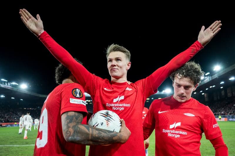 Football. UEFA Europa League. Brann - Midtjylland. 22.01.2026