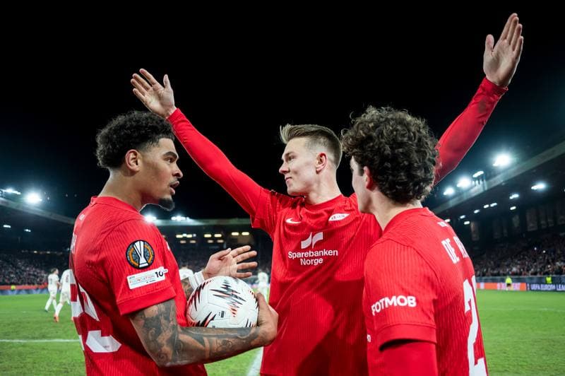 Football. UEFA Europa League. Brann - Midtjylland. 22.01.2026