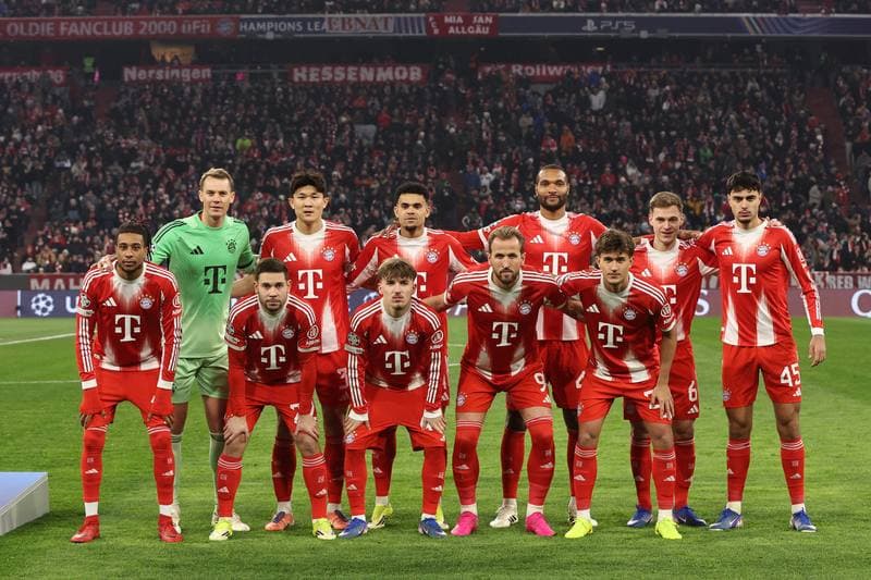 Football. UEFA Champions League. FC Bayern Munich - Royale Union Saint-Gilloise. 21.01.2026