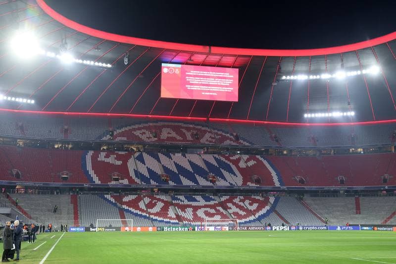 Football. UEFA Champions League. FC Bayern Munich - Royale Union Saint-Gilloise. 21.01.2026