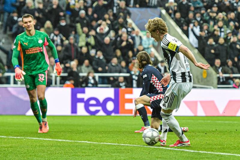 Football. UEFA Champions League. Newcastle United - PSV Eindhoven. 21.01.2026
