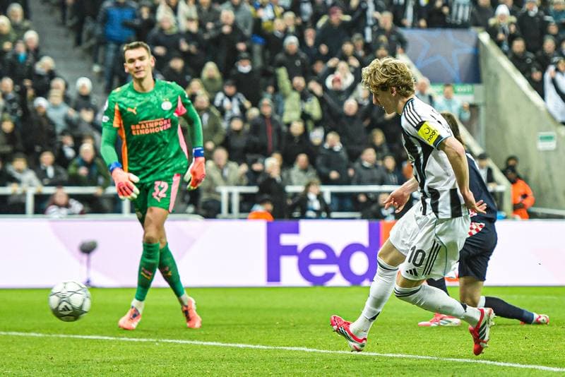 Football. UEFA Champions League. Newcastle United - PSV Eindhoven. 21.01.2026