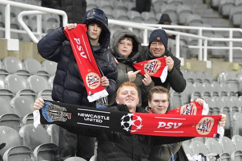 Football. UEFA Champions League. Newcastle United - PSV Eindhoven. 21.01.2026