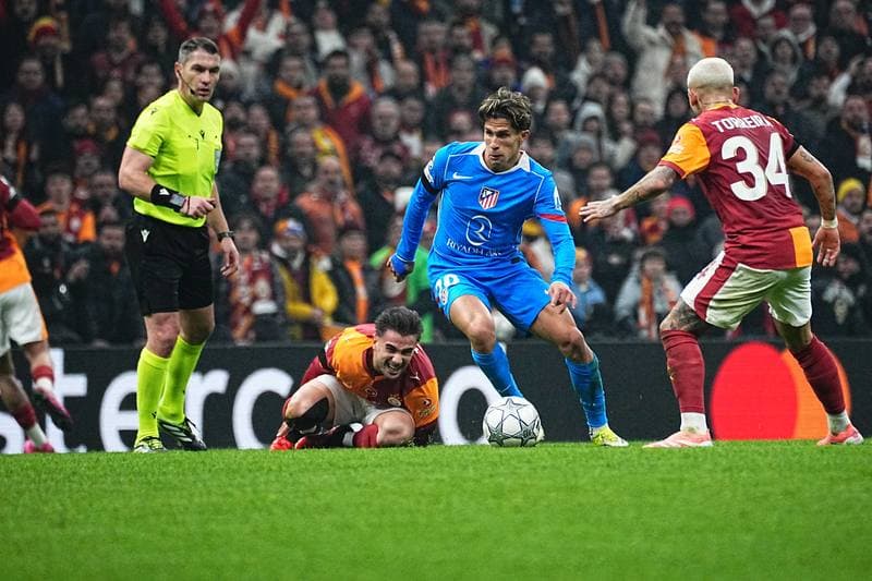 Football. UEFA Champions League. Galatasaray - Atletico Madrid. 21.01.2026