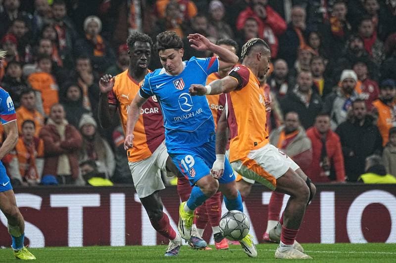 Football. UEFA Champions League. Galatasaray - Atletico Madrid. 21.01.2026