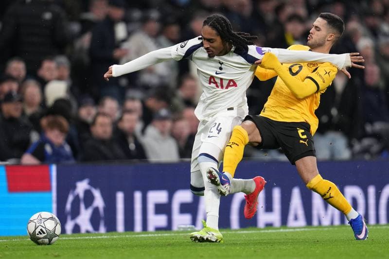 Football. UEFA Champions League. Tottenham Hotspur - Borussia Dortmund. 20.01.2026
