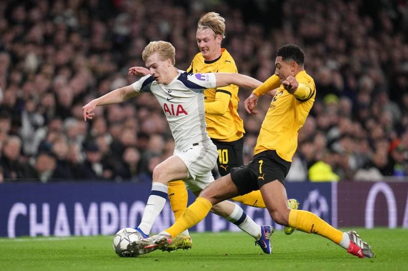 Football. UEFA Champions League. Tottenham Hotspur - Borussia Dortmund. 20.01.2026