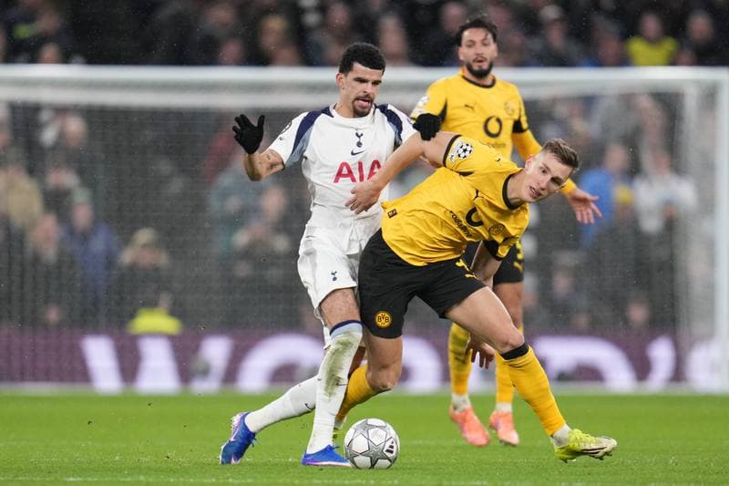 Football. UEFA Champions League. Tottenham Hotspur - Borussia Dortmund. 20.01.2026